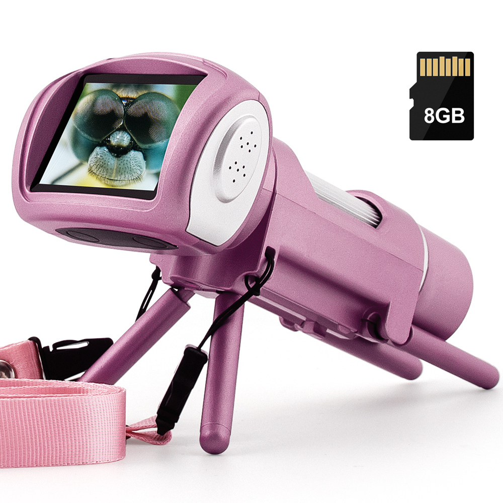 Microscope Kids Science - Andonstar 50x-300X LCD مجهر رقمي فيديو