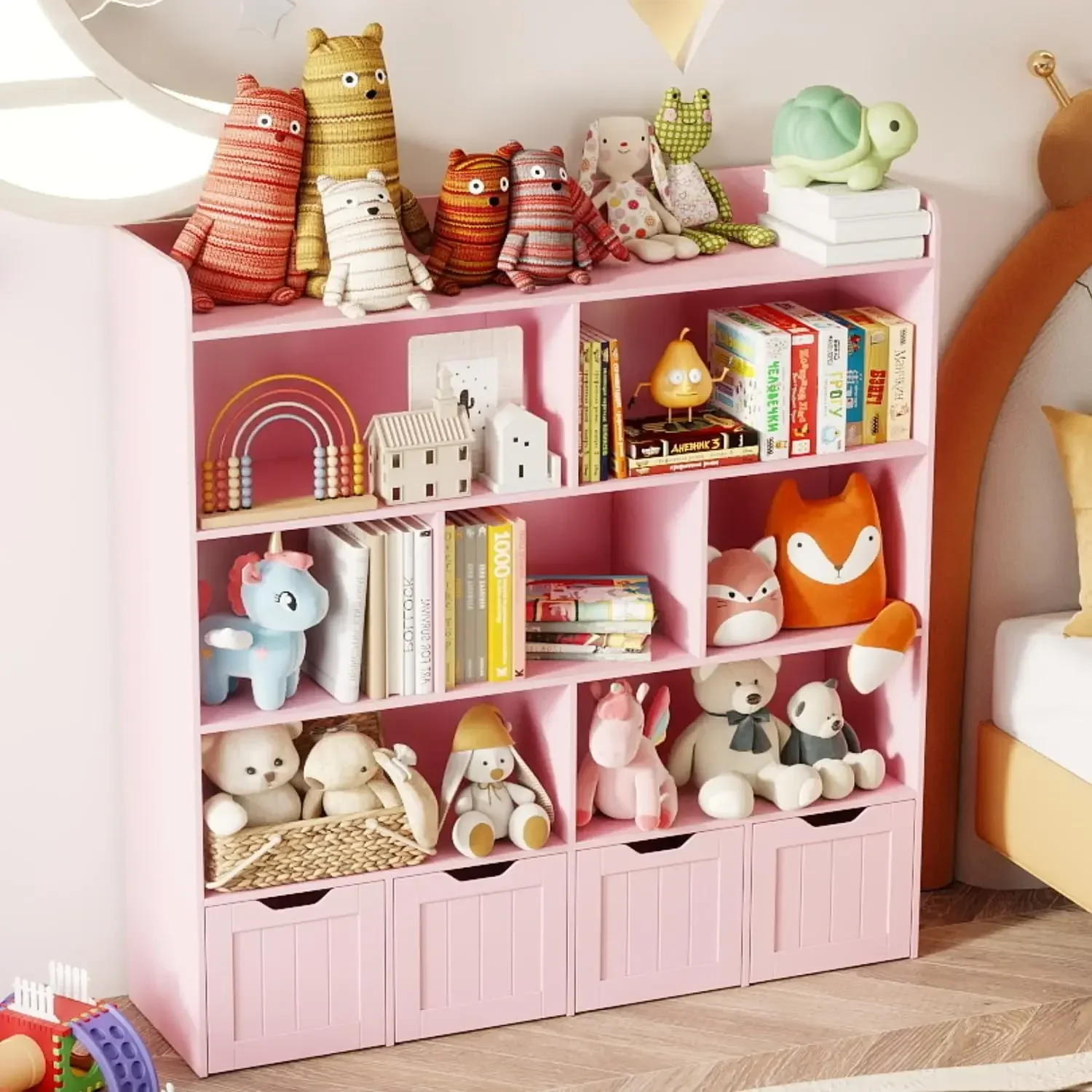 Kids Toys Drawers - خزانة ألعاب للأطفال مع أدراج متحركة