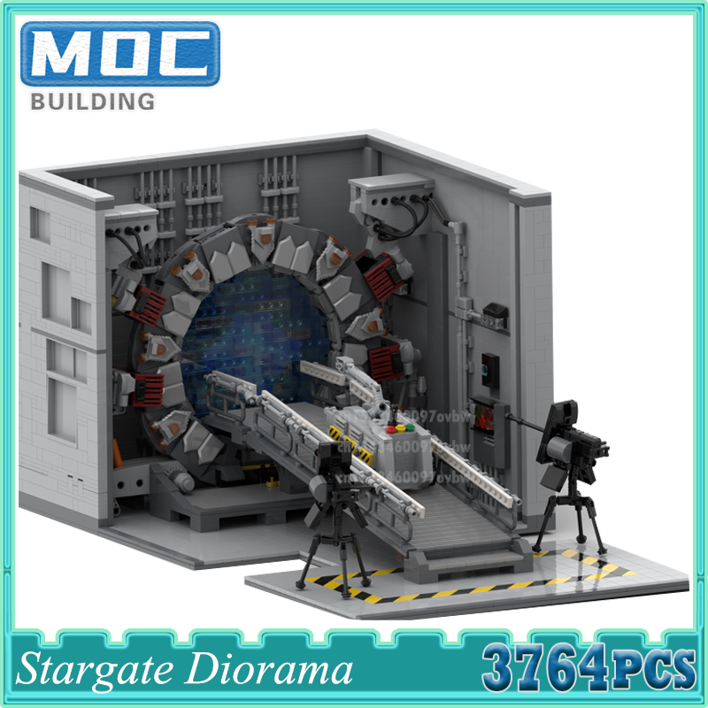 Kids Toys Top View - سلسلة مشاهد الفضاء للفيلم Stargate Dioramaed