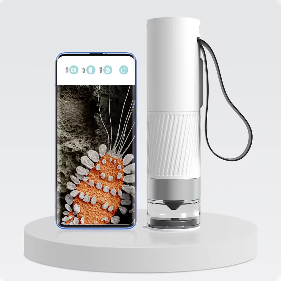 Microscope Kids Science - مجهرية إلكترونية رقمية بيولوجية محمولة ،