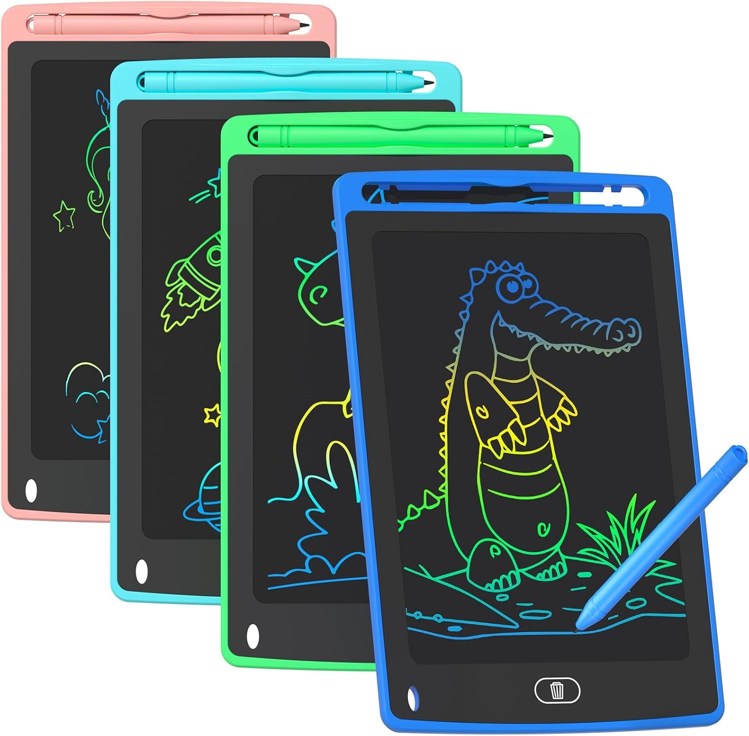 Kids Toys Learning - لوح كتابة LCD للأطفال، لوح رسم