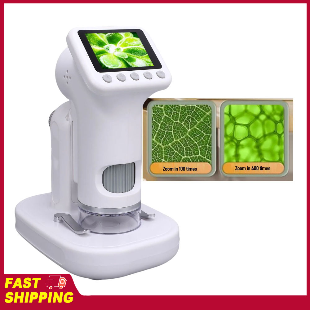 مجهر رقمي محمول صغير الحجم بدق - مراجعة Microscope Kids Science وسعره