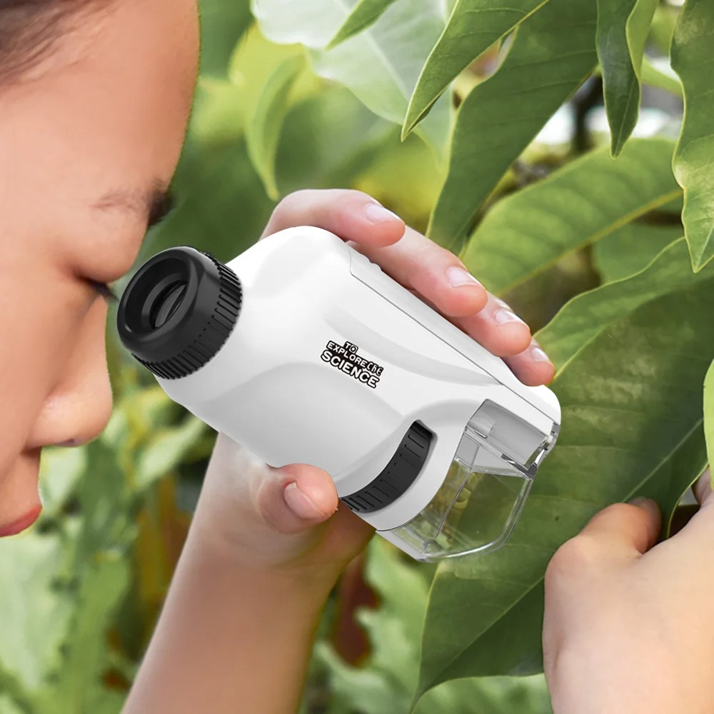 مجهر XC 60-120x مجهر محمول بال - مراجعة Microscope Kids Science وسعره