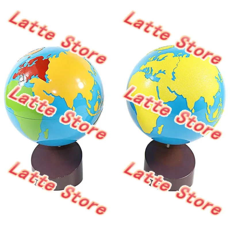 كرة أرضية مونتيسوري للقارات، ك - مراجعة Kids Toys Learning وسعره