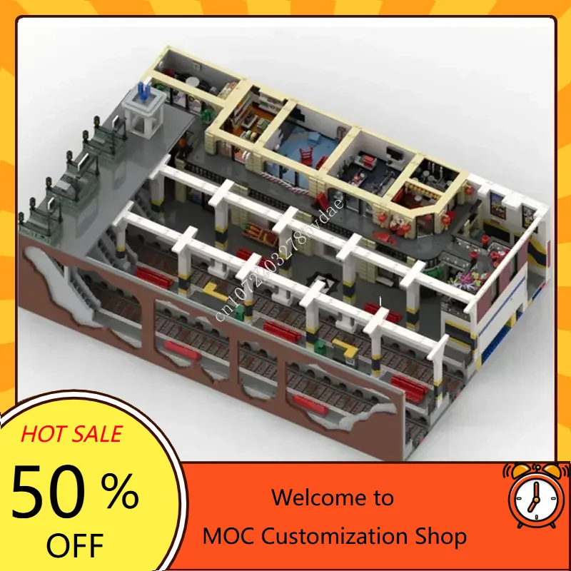 11937 قطعة محطة مترو الأنفاق و - مراجعة Kids Toys Mall وسعره