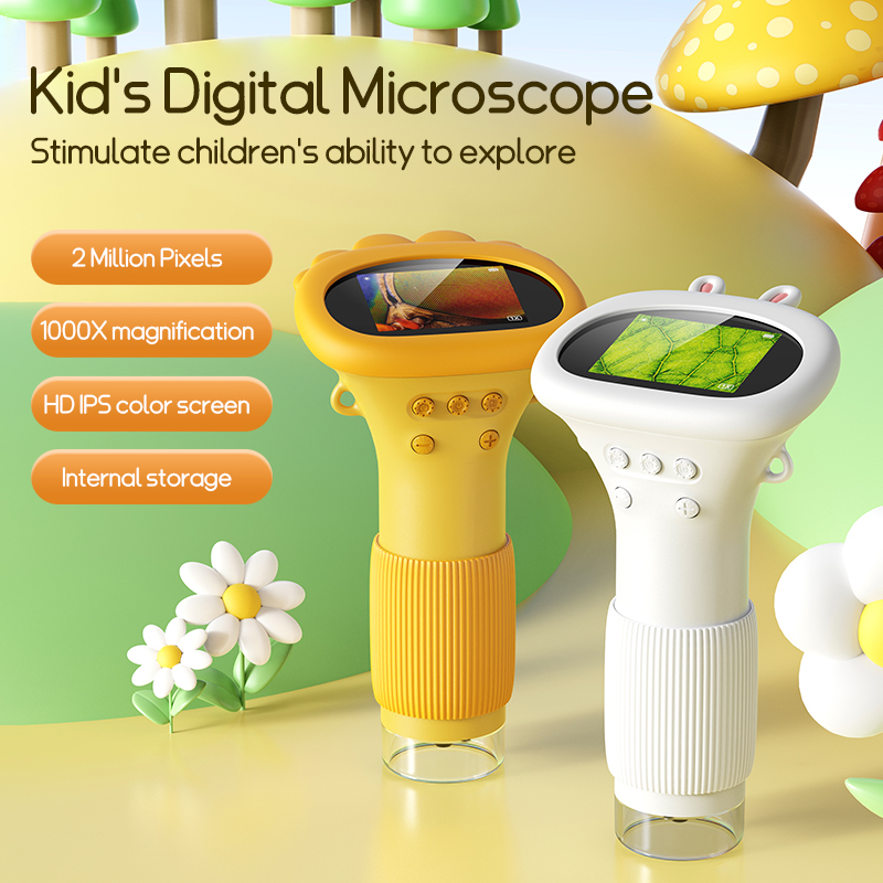 مجهر صغير للجيب مقاس 2 بوصة لل - مراجعة Microscope Kids Science وسعره