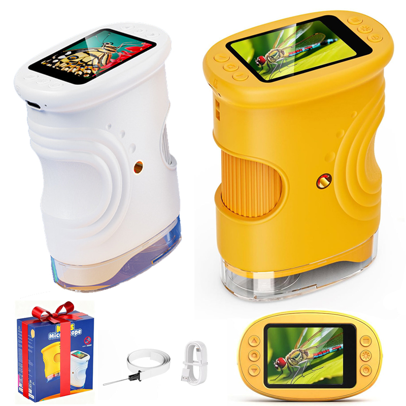 مجهر رقمي محمول للأطفال قابل ل - مراجعة Microscope Kids Science وسعره