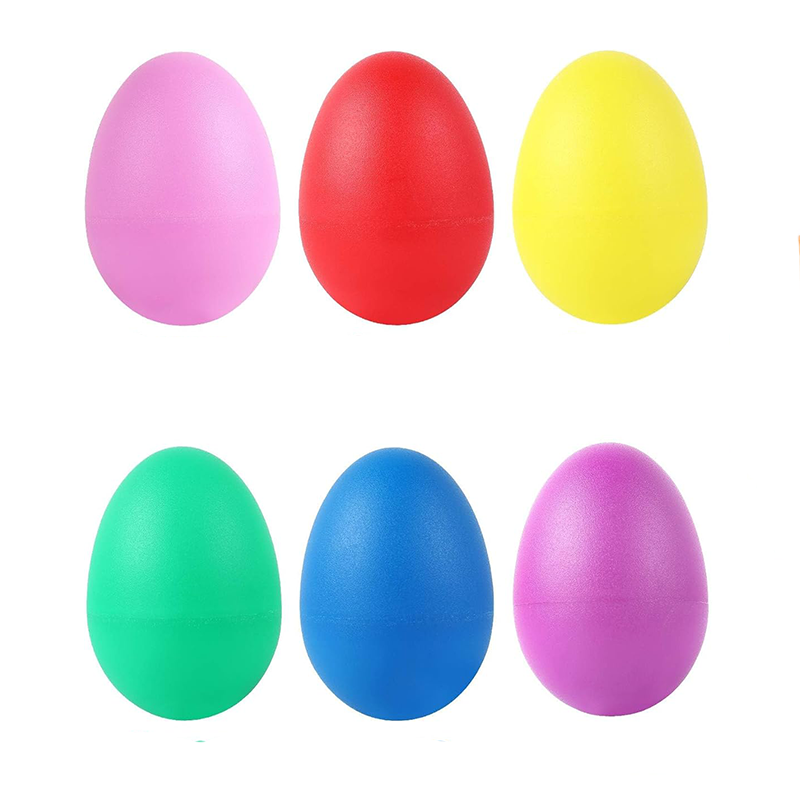 2 قطعة هزازات البيض البلاستيكي - مراجعة Kids Toys Easter وسعره