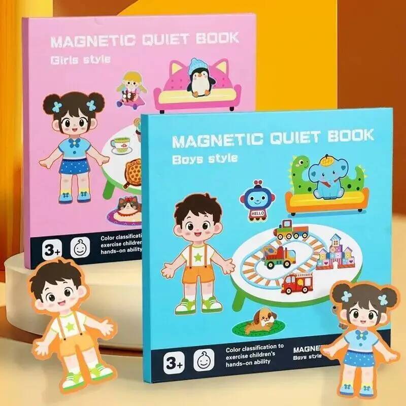 كتاب مغناطيسي هادئ للأولاد وال - مراجعة Kids Quiet Toys وسعره