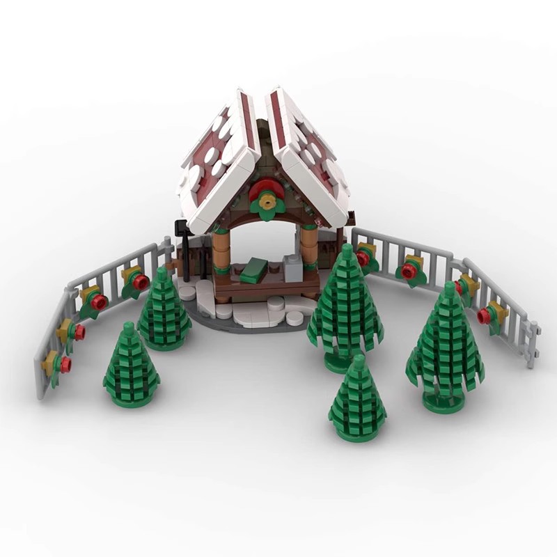 MOC بنة 130588 شجرة عيد الميلا - مراجعة Kids Toys Packaging وسعره