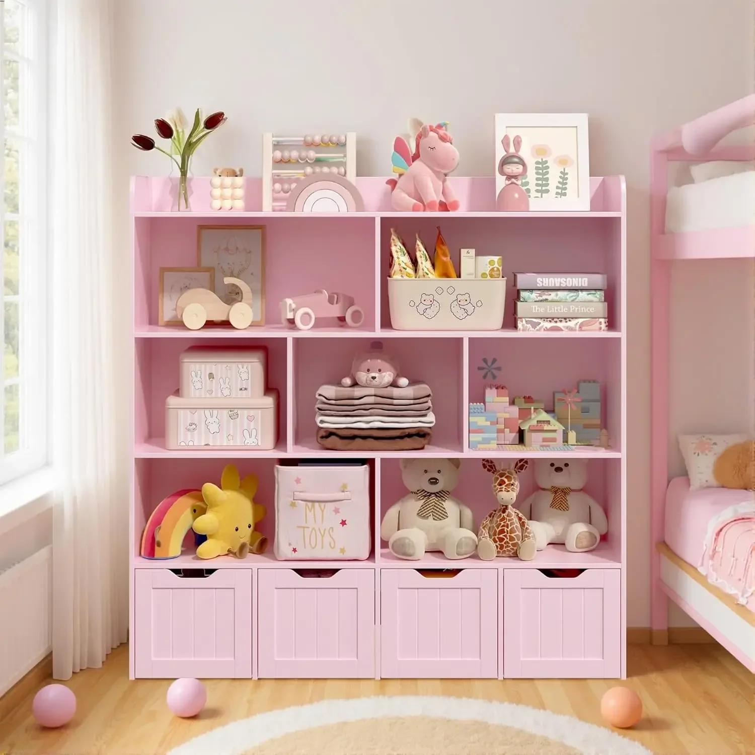 خزانة ألعاب للأطفال مع أدراج م - مراجعة Kids Toys Drawers وسعره