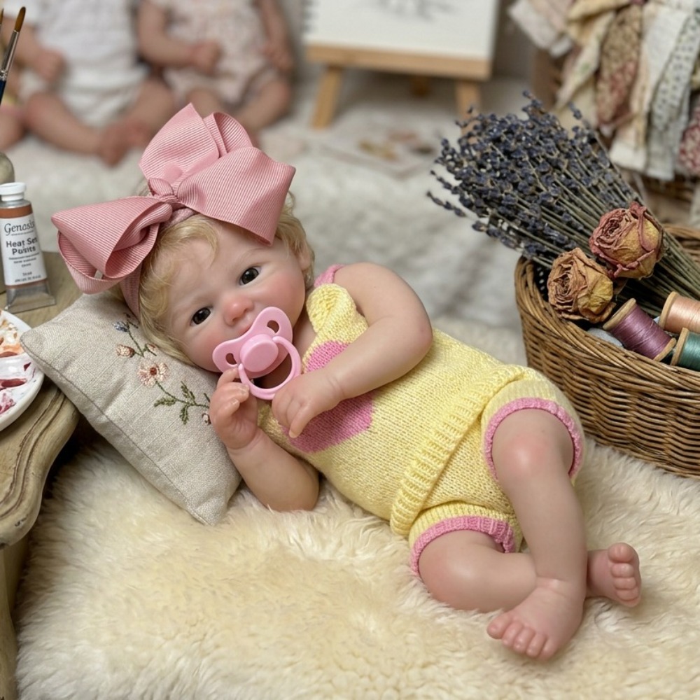 دمية طفل سيليكون فيفيين بطول 1 - مراجعة Kids Toys New Born وسعره