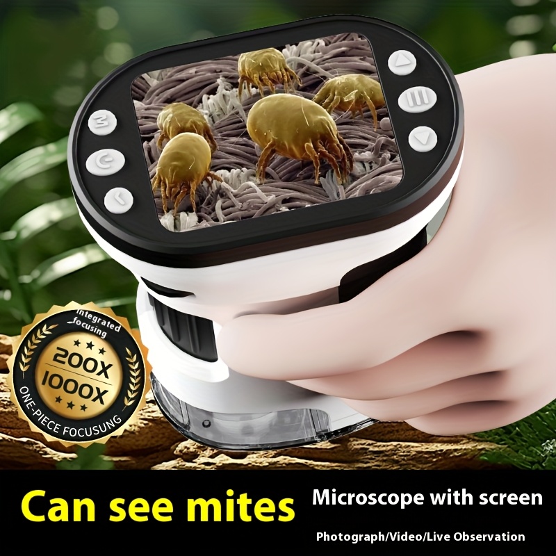 مجموعة ميكروسكوب بيولوجي للأطف - مراجعة Microscope Kids Science وسعره