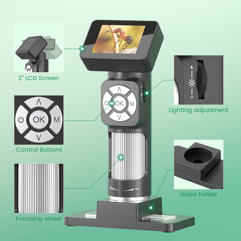 مجرب رقمي أندونستار للأطفال ،  - مراجعة Microscope Kids Science وسعره