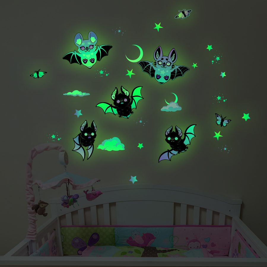 يتوهج في الظلام الخفافيش والنج - مراجعة Glow In Dark Stars وسعره