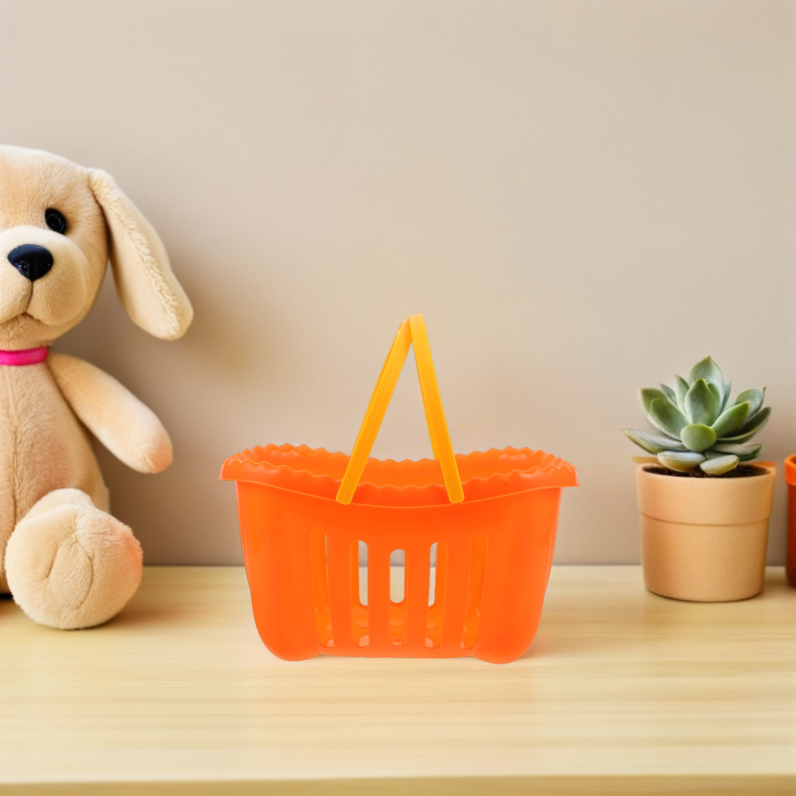 4 قطع سلة تسوق بلاستيكية صغيرة - مراجعة Kids Toys In Store وسعره