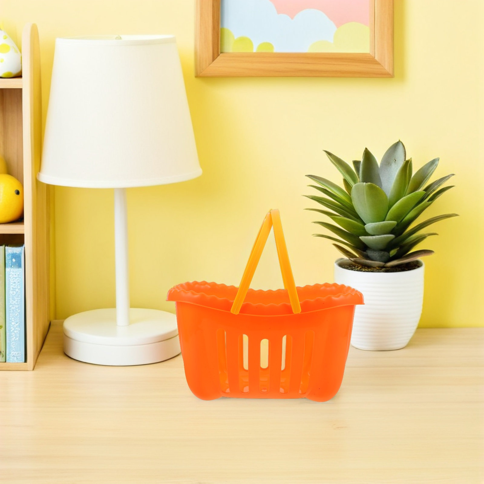 4 قطع سلة تسوق بلاستيكية صغيرة - مراجعة Kids Toys In Store وسعره