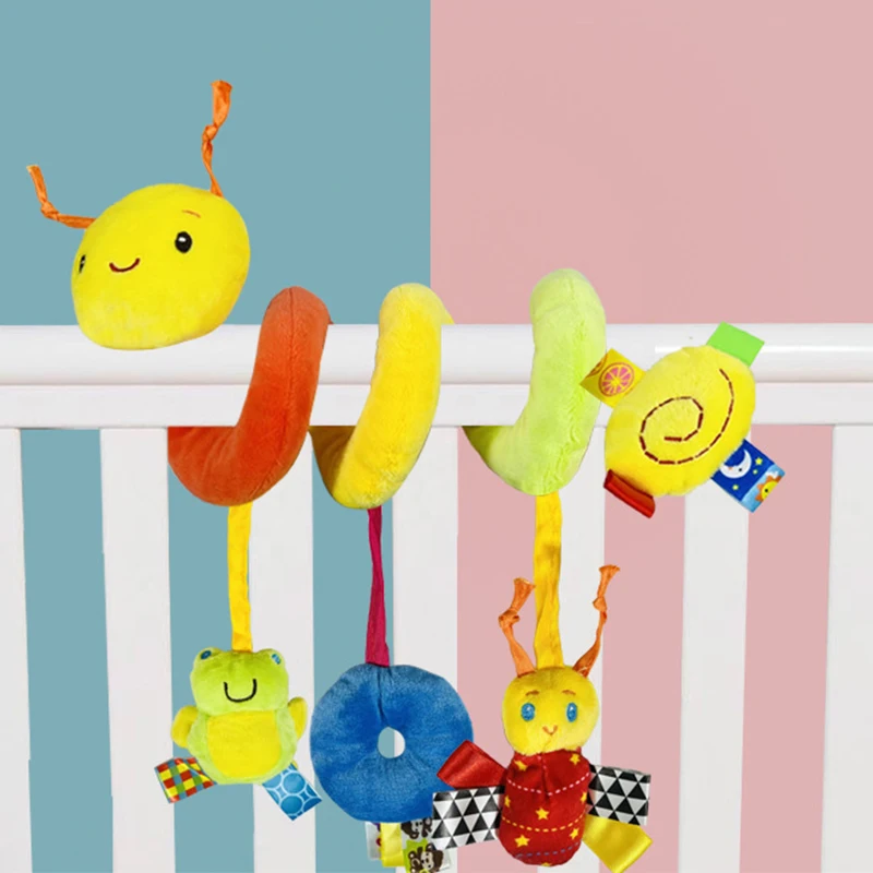 سرير الطفل خشخيشات معلقة اللعب - مراجعة Kids Toys New Born وسعره