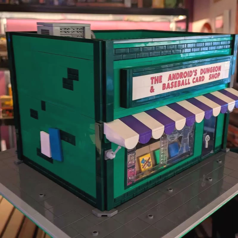مكعبات بناء MOC، نموذج متجر شا - مراجعة Kids Toys In Store وسعره