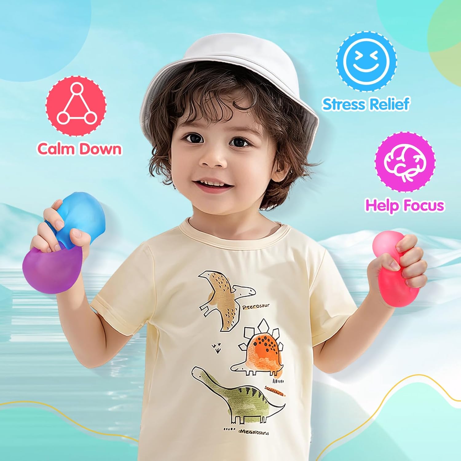 الإجهاد مكعب اسفنجي ألعاب متمل - مراجعة Kids Quiet Toys وسعره