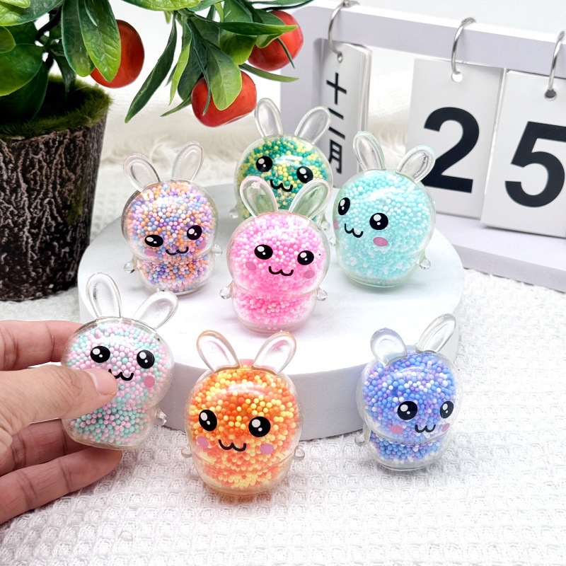 3 قطعة كرات الإجهاد الأرنب اسف - مراجعة Kids Toys Easter وسعره