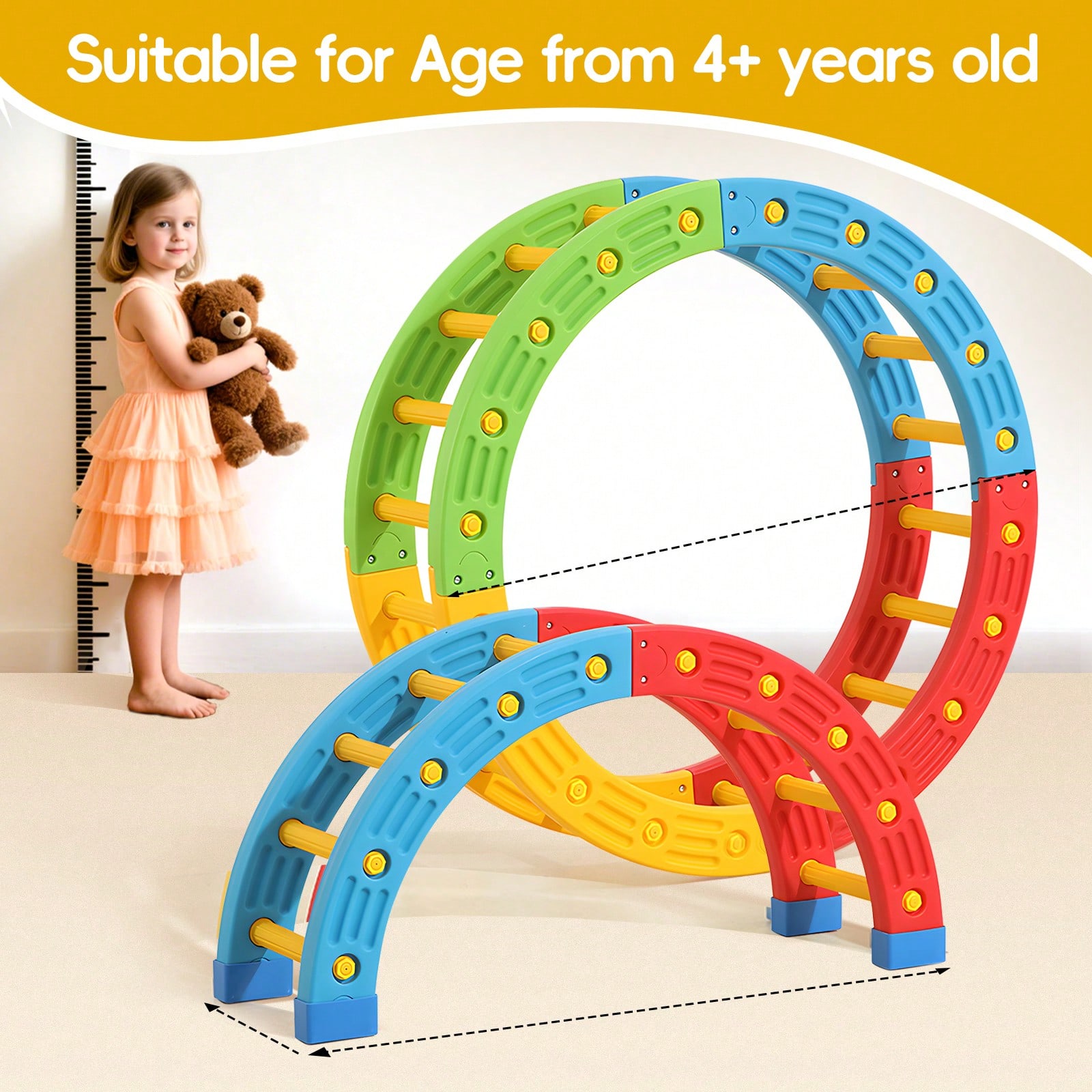 ألعاب تسلق قابلة للطي للأطفال  - مراجعة Kids Toys 3 Year Old وسعره