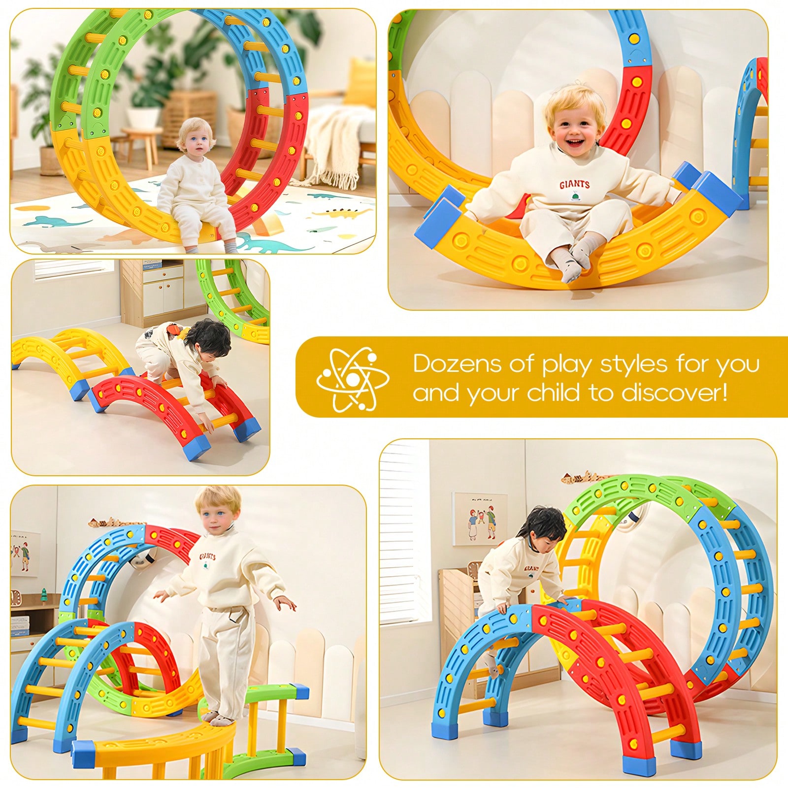 ألعاب تسلق قابلة للطي للأطفال  - مراجعة Kids Toys 3 Year Old وسعره
