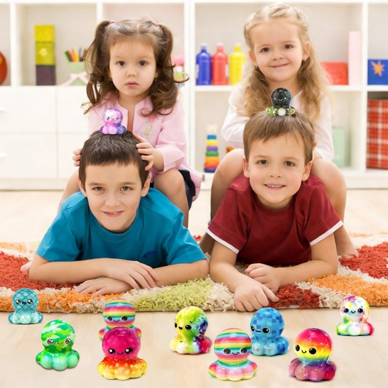 ألعاب فيدجيت على شكل أخطبوط قا - مراجعة Kids Toys Easter وسعره