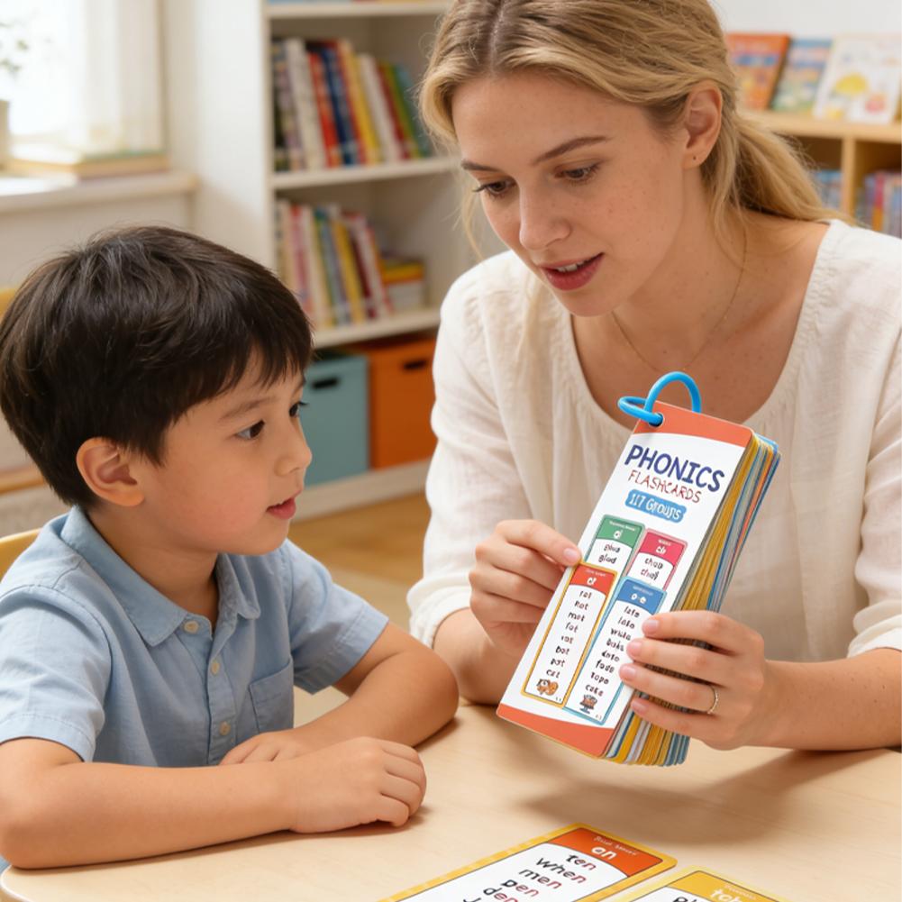 117 مجموعة من البطاقات التعليم - مراجعة Educational Flash Card وسعره