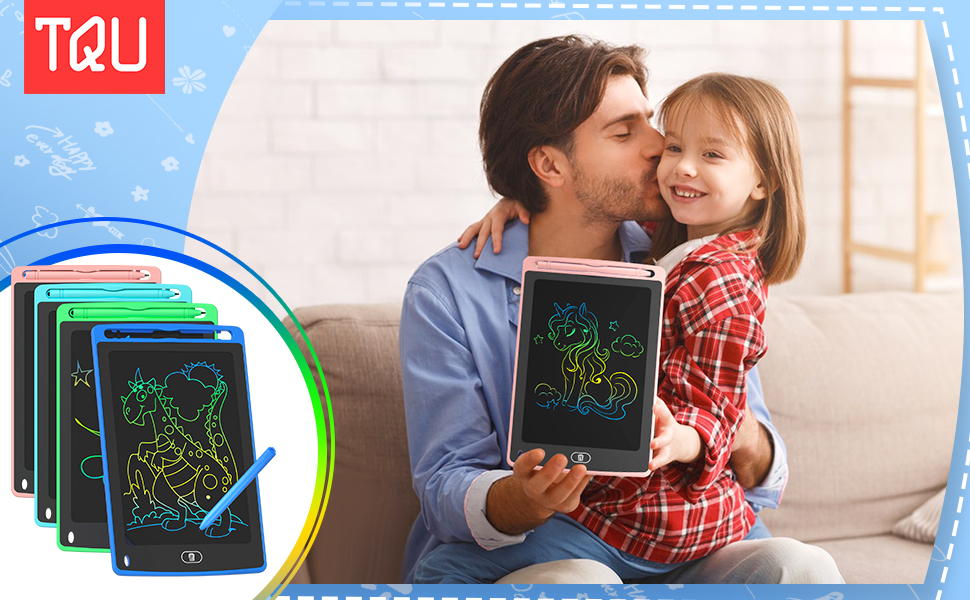 لوح كتابة LCD للأطفال، لوح رسم - مراجعة Kids Toys Learning وسعره