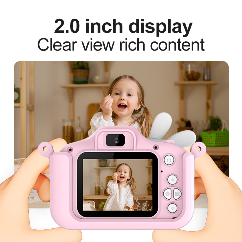 أطفال كاميرا رقمية كاميرا مزدو - مراجعة Kids Toys Top View وسعره