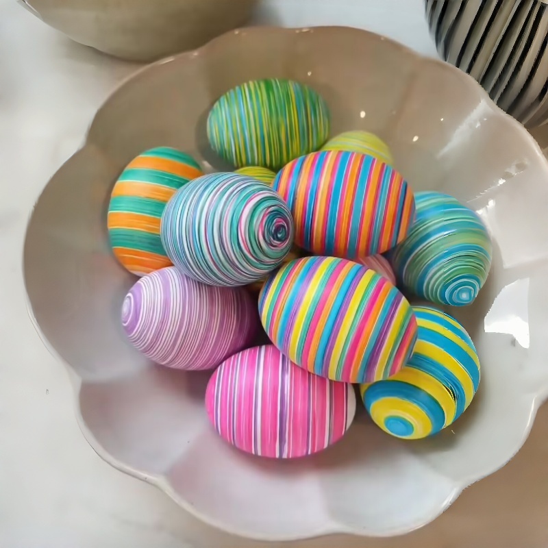 طقم تزيين بيض عيد الفصح الكهرب - مراجعة Kids Toys Easter وسعره