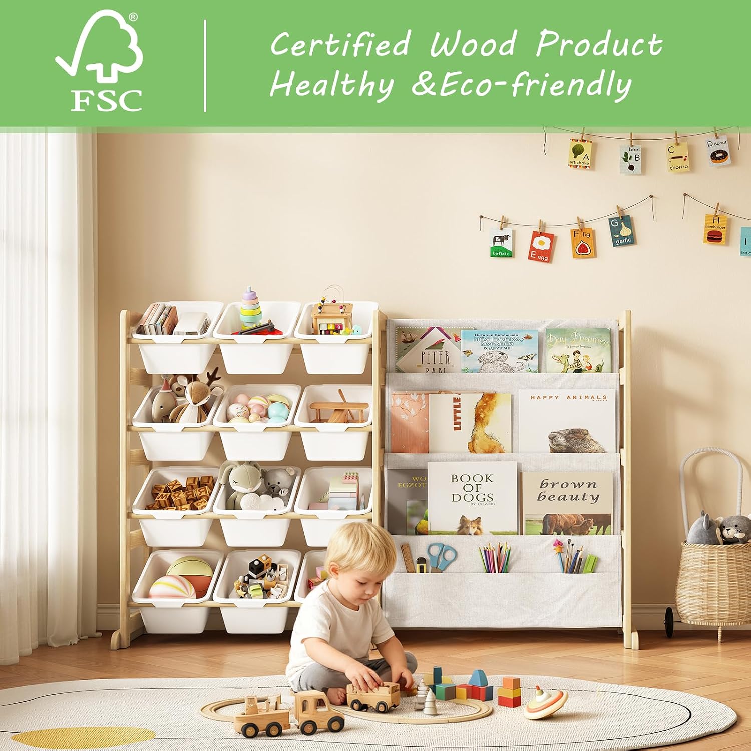منظم تخزين ألعاب الأطفال من خش - مراجعة Kids Toys In Store وسعره