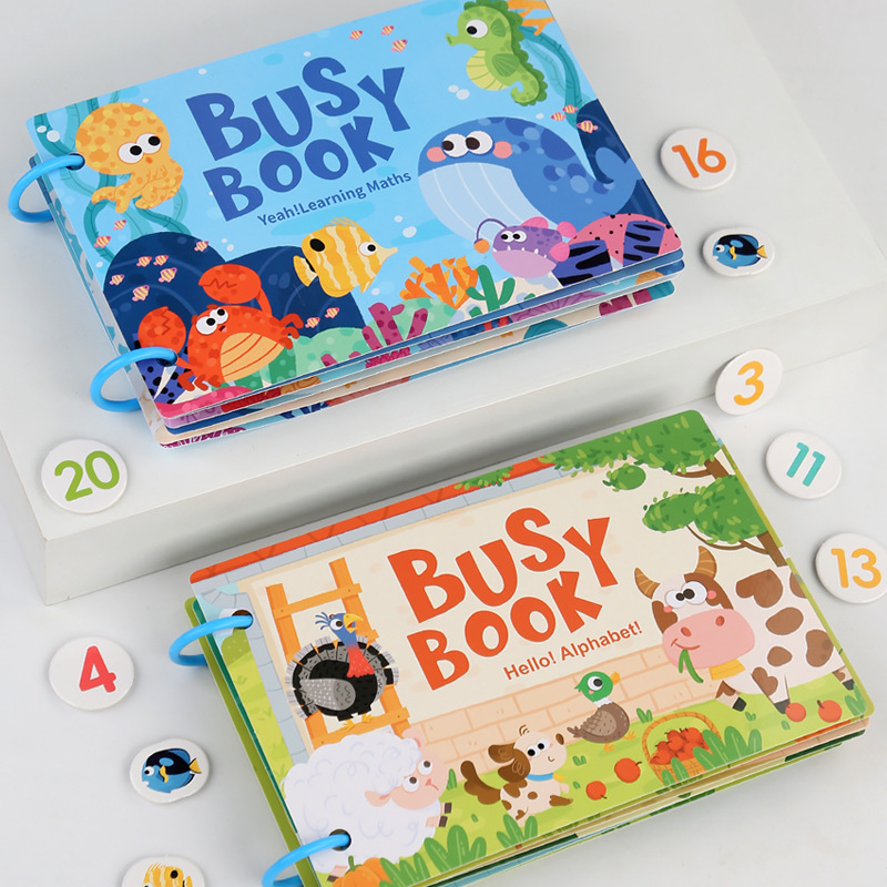 كتاب مونتيسوري التعليمي للأطفا - مراجعة Kids Quiet Toys وسعره