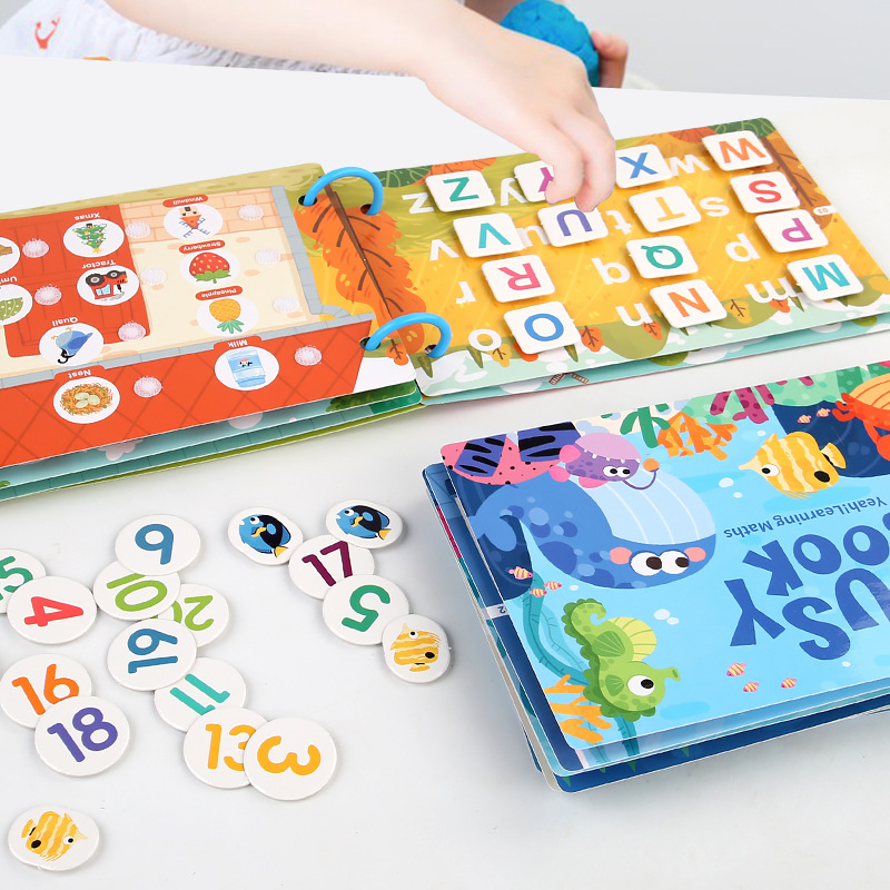 كتاب مونتيسوري التعليمي للأطفا - مراجعة Kids Quiet Toys وسعره