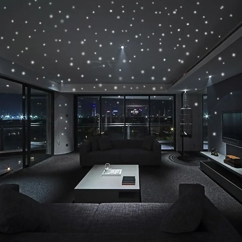 ملصقات جدارية مضيئة لغرف الأطف - مراجعة Glow In Dark Stars وسعره