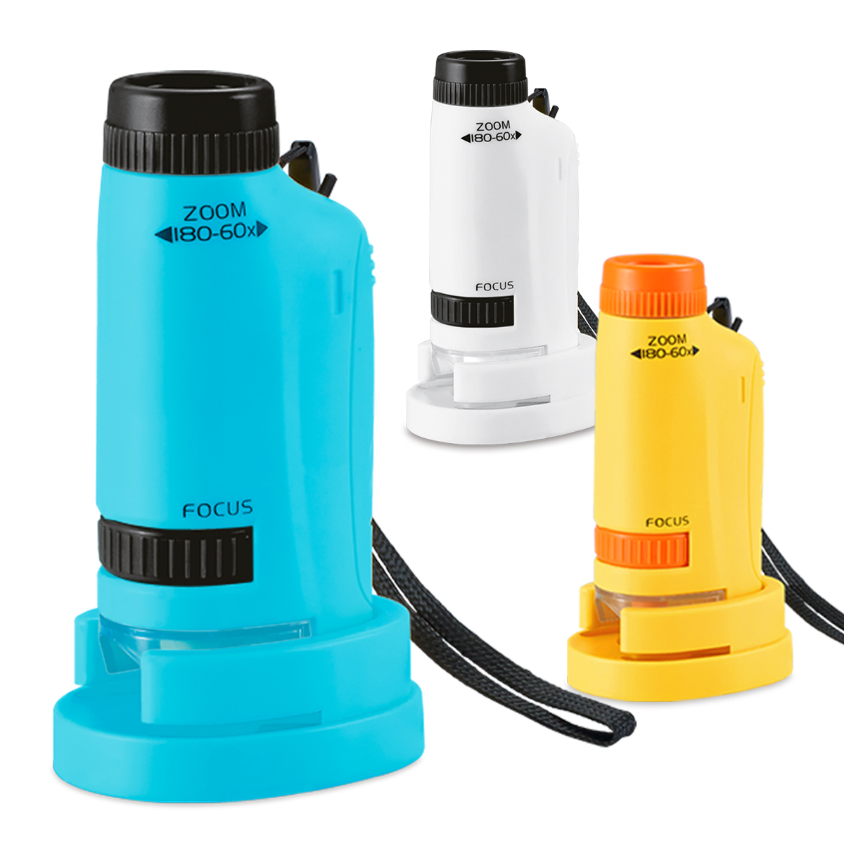 مجموعات ألعاب مجهر صغير محمول، - مراجعة Microscope Kids Science وسعره